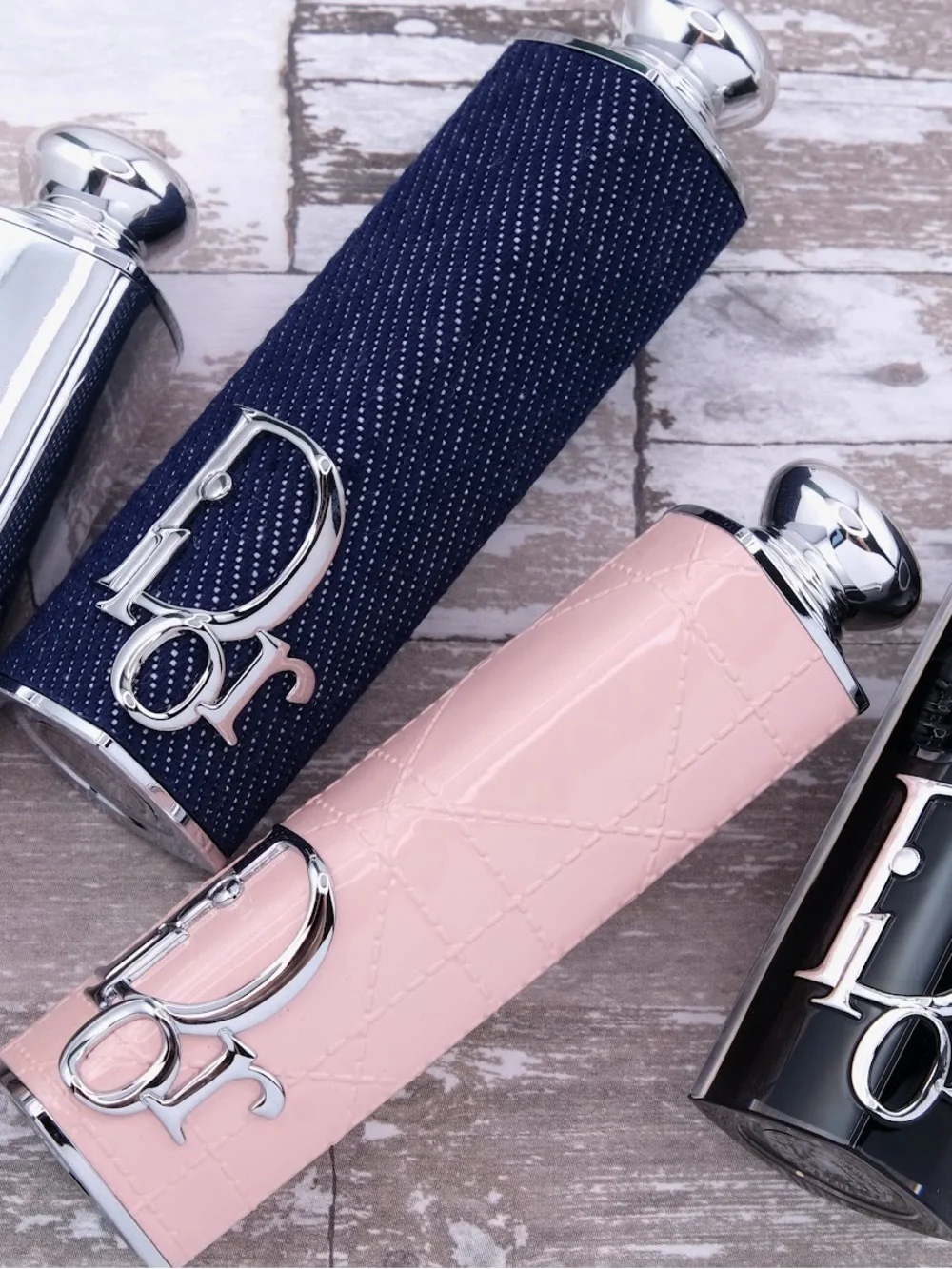 DIOR Addict Refillable Lipstick - Couture Case Lmt Ed  in Metallic Silver NIB